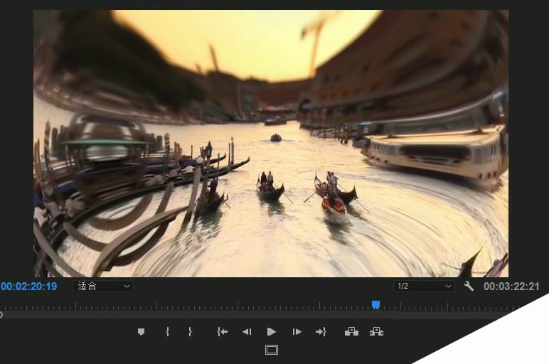 premiere镜头扭曲效果怎么使用?